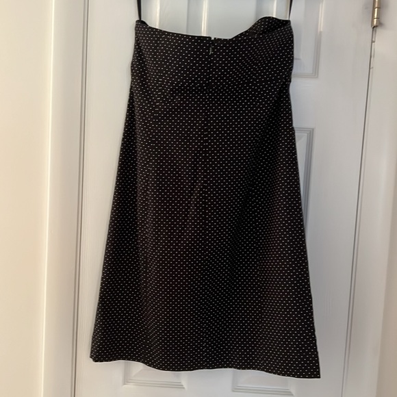 NWOT. GAP Strapless Polka Dot Stretch Dress - Picture 2 of 4
